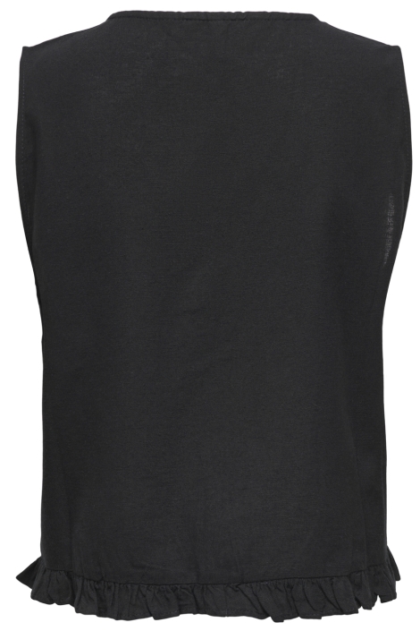 Only onljakiri linen s/l emb vest ptm
